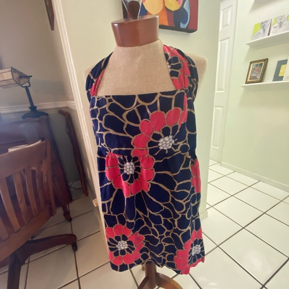 ANTHRO TABITHA SZ14 LOUD & CLEAR SILK HALTER TOP - Picture 2 of 4